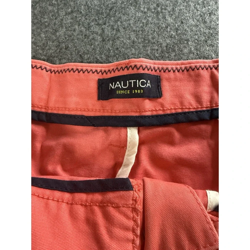 Nautica Men's Port Coral The Deck Short 8.5 Inch Inseam Size 42W‎ NWT
